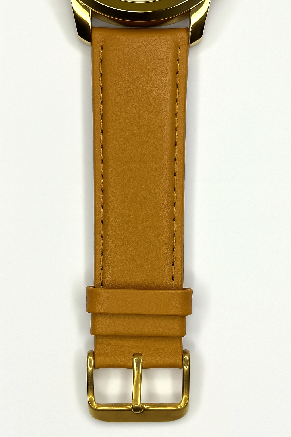 Tan Leather Multi-Function Men's Watch