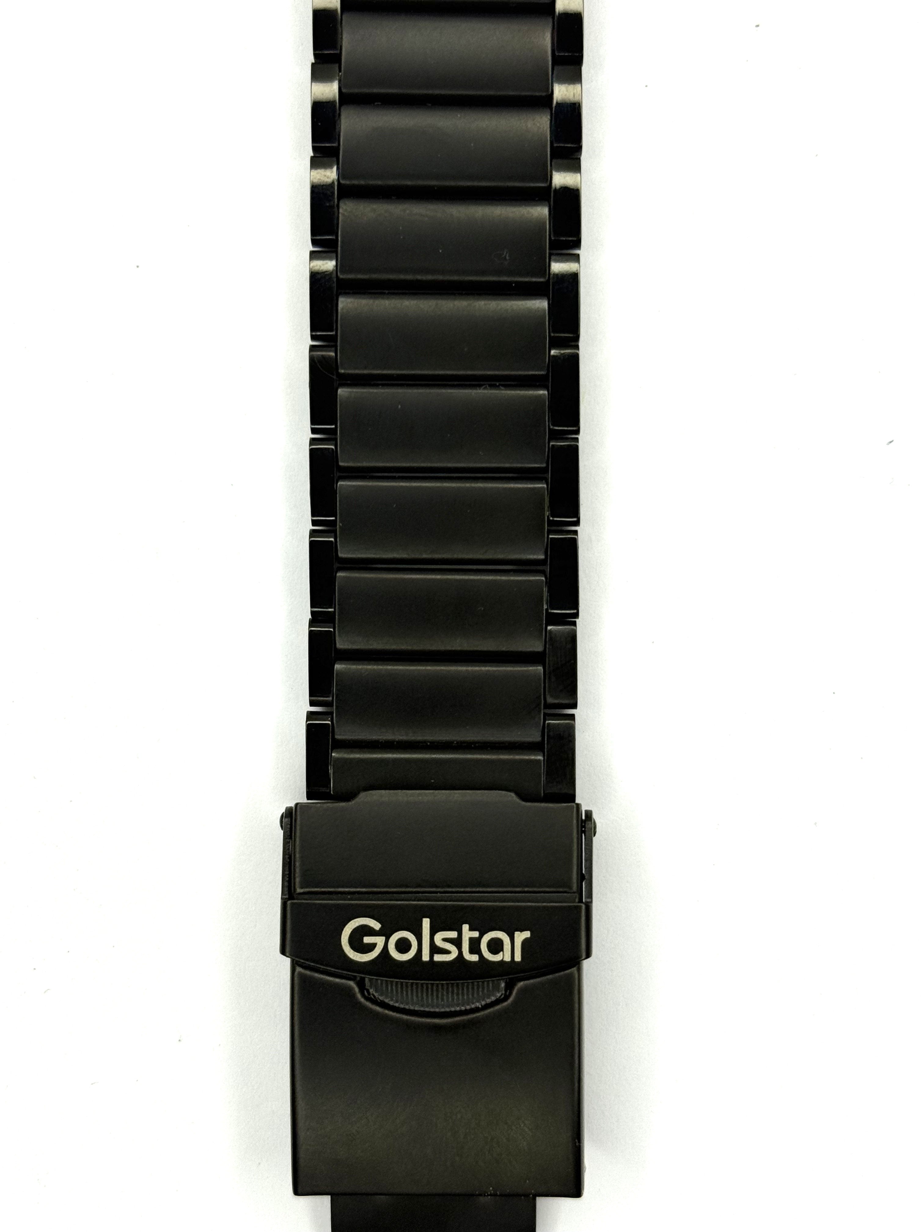 Matte Black Multi-Function White Dial Men's Watch
