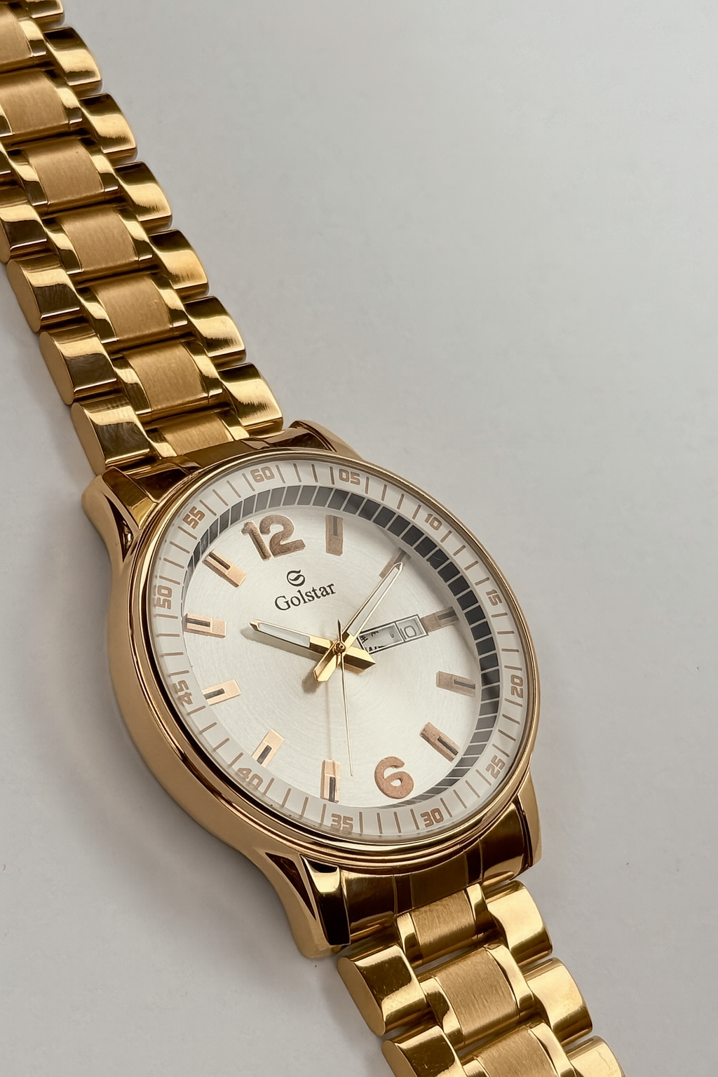 Rose Gold Men's Watch – Lober Lock Edition